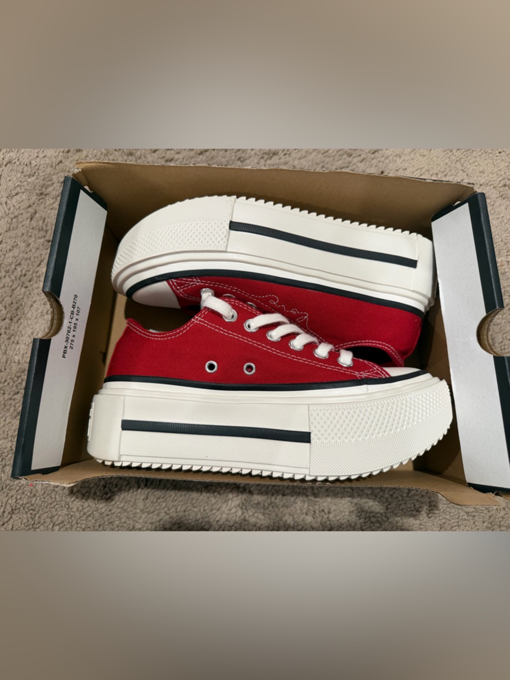 “New” Chuck Taylor All Star Lift Double Stack Platform size5.5 - Picture 3 of 6